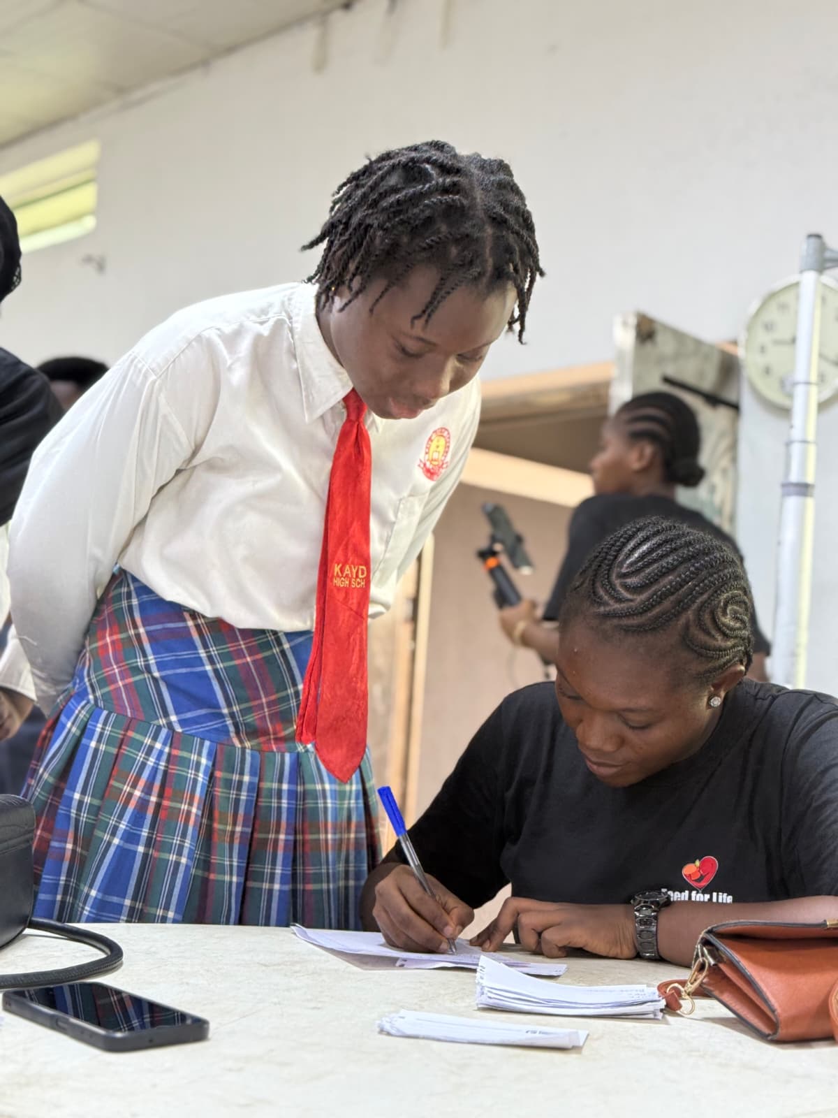 Young people in a Youth Impact mentorship activity